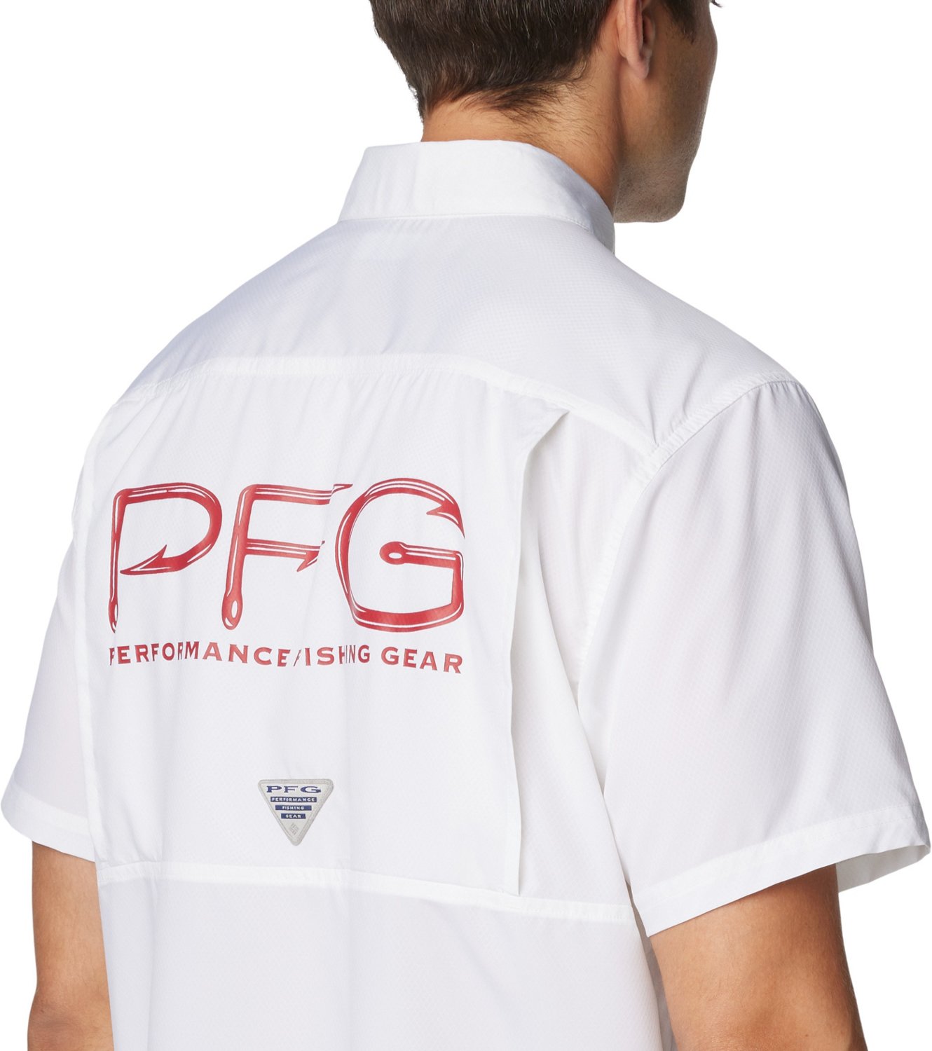 Columbia Sportswear Men's University of Alabama PFG Slack Tide Camp Button Down Shirt                                            - view number 4