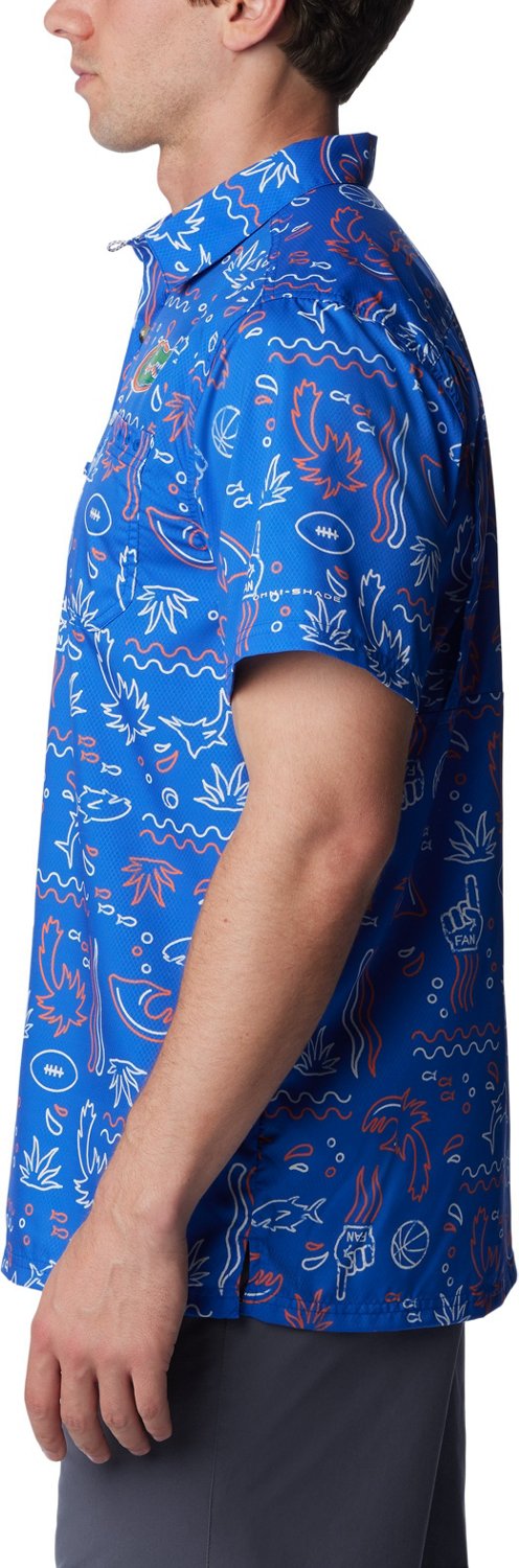 Columbia Sportswear Men's University of Florida Super Slack Tide Fish Fan T-shirt - view number 5