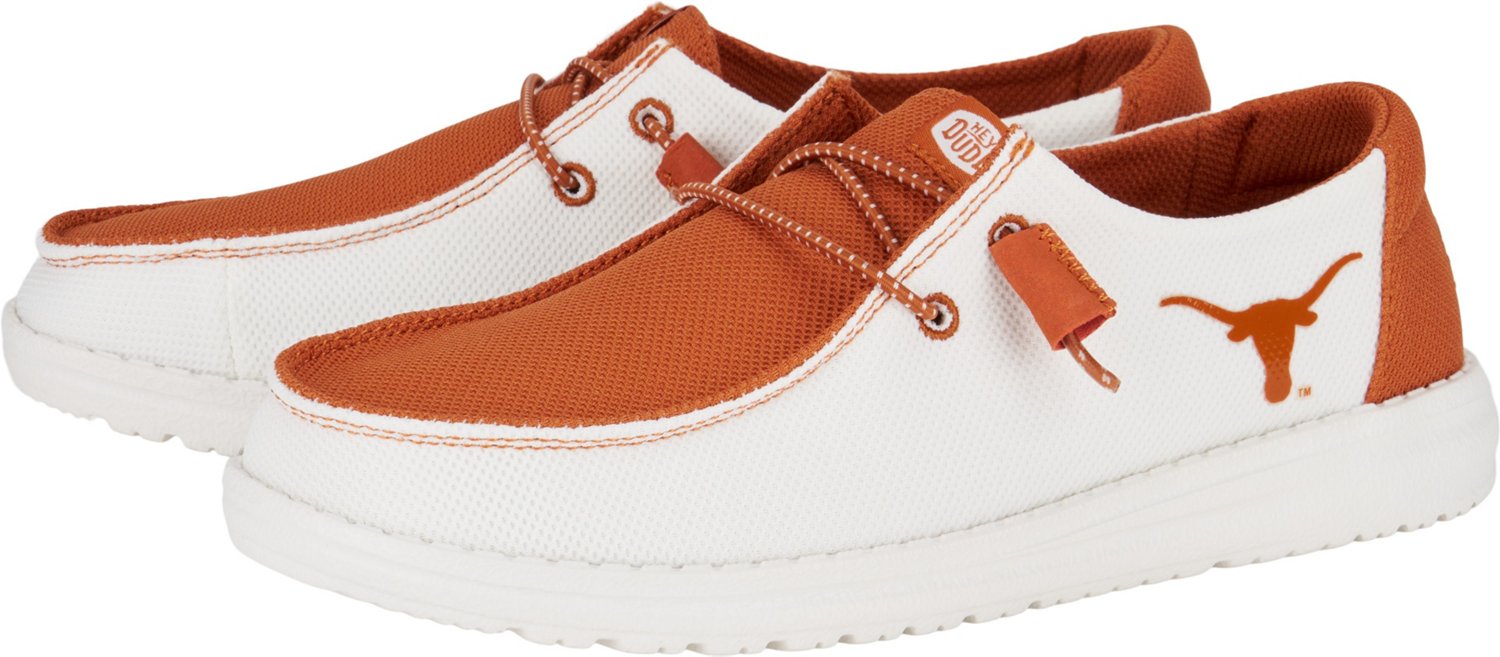 HEYDUDE Women's University of Texas Wendy Slip-On Shoes                                                                          - view number 3