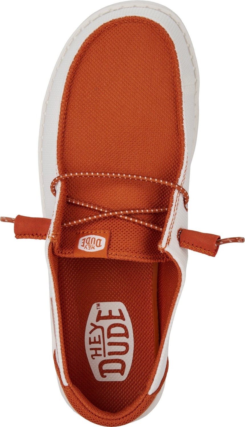 HEYDUDE Women's University of Texas Wendy Slip-On Shoes                                                                          - view number 6