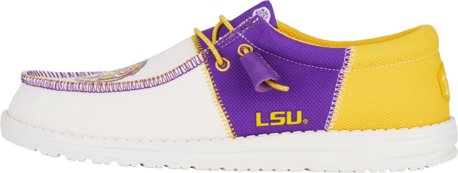 Hey Dude Men's Wally Tri LSU Tigers Shoes