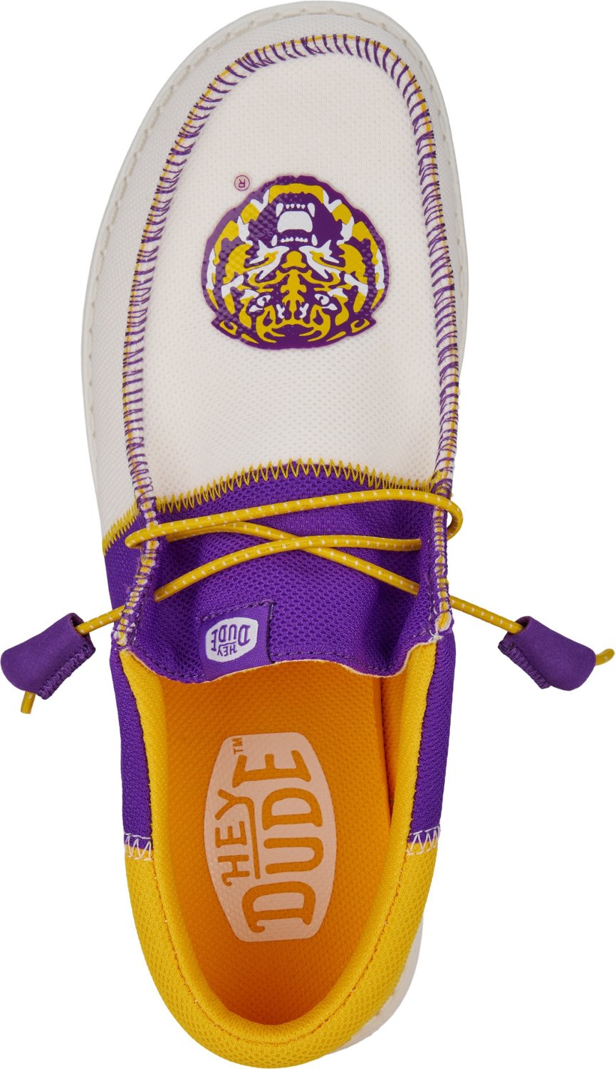 HEYDUDE Men's Louisiana State University Wally Tri Slip-On Shoes - view number 6