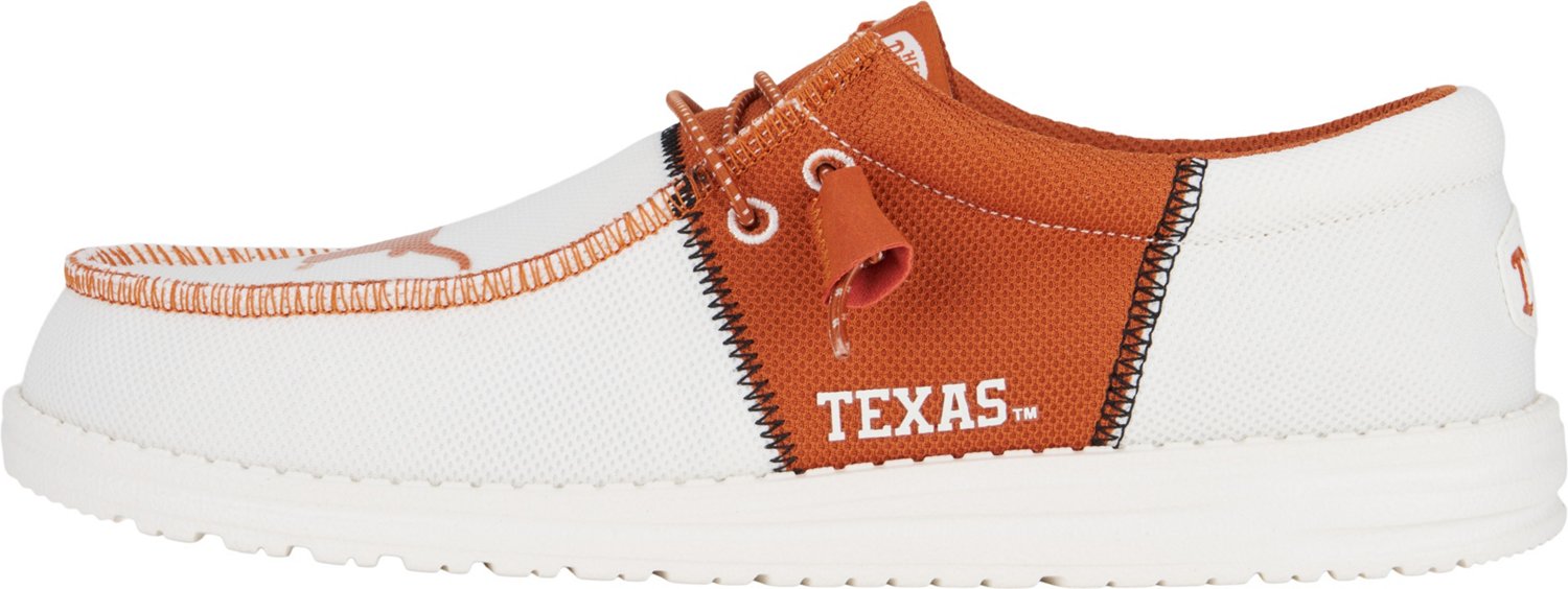 HEYDUDE Men's University of Texas Wally Tri Slip-On Shoes                                                                        - view number 2