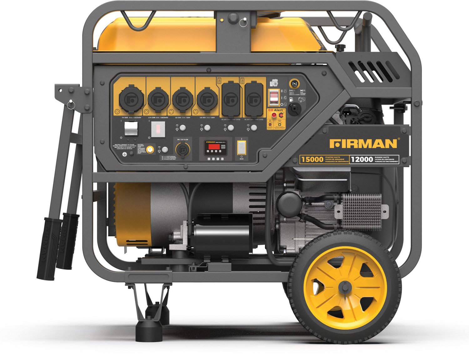 Firman 15,000-12,000-Watt 120/240-Volt Gas Portable Generator                                                                    - view number 2