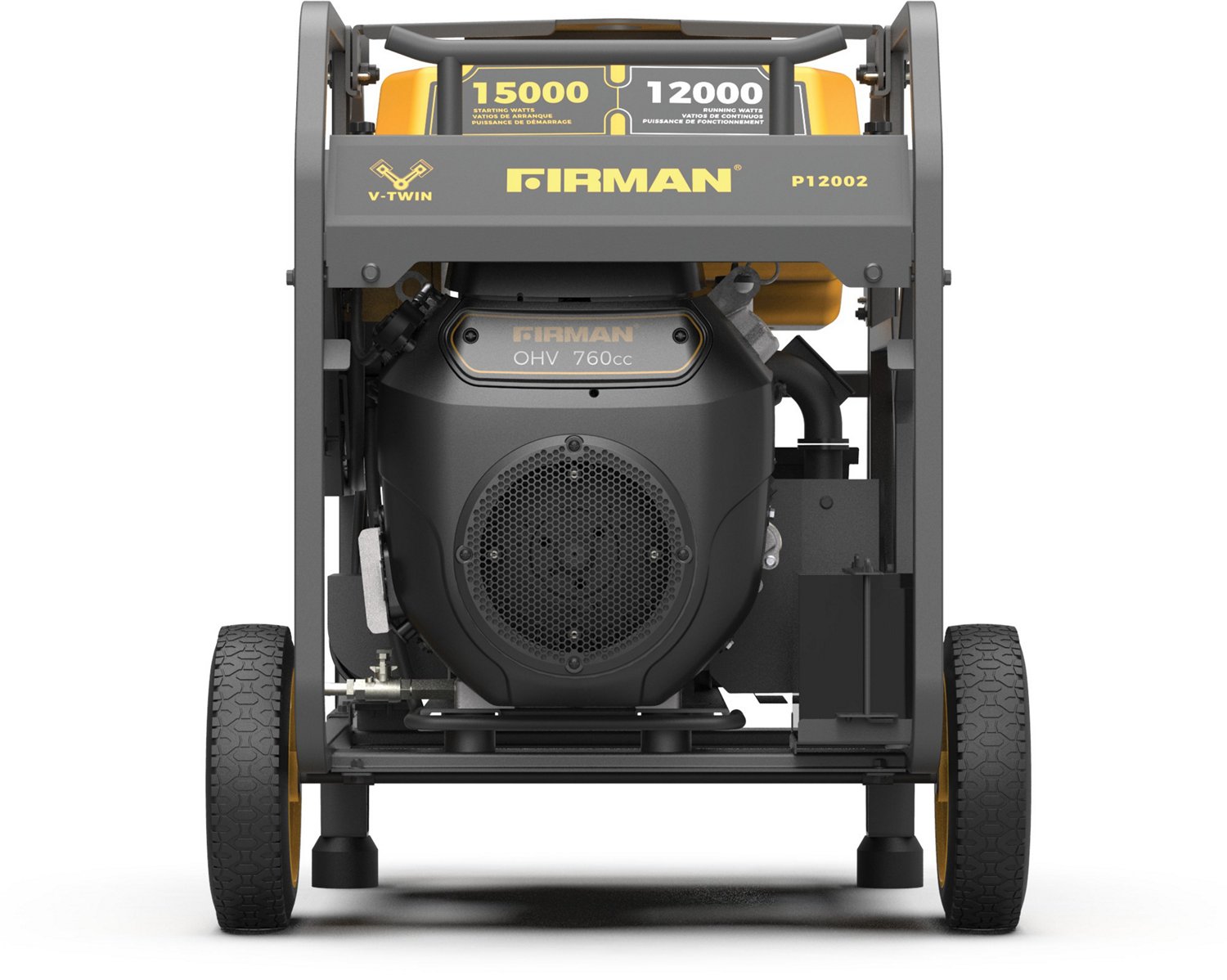 Firman 15,000-12,000-Watt 120/240-Volt Gas Portable Generator                                                                    - view number 5