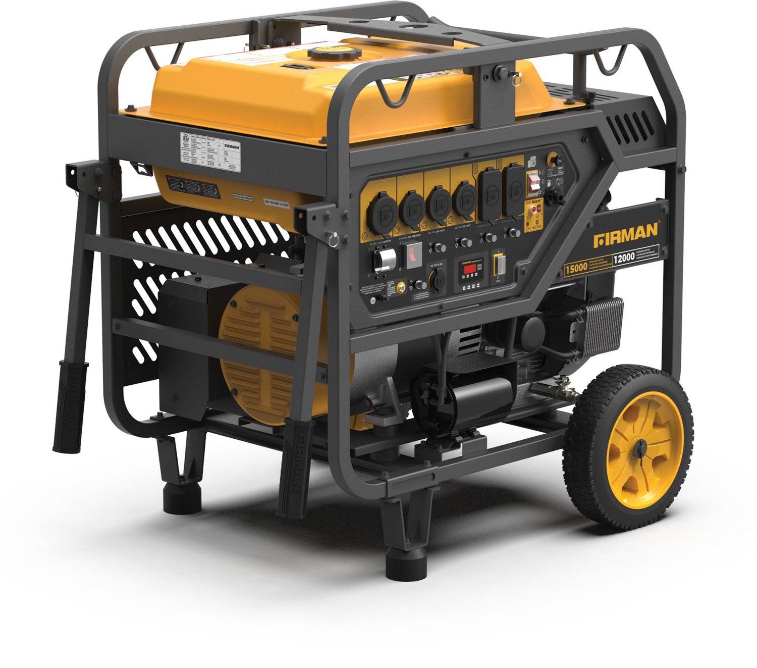 Firman 15,000-12,000-Watt 120/240-Volt Gas Portable Generator                                                                    - view number 8