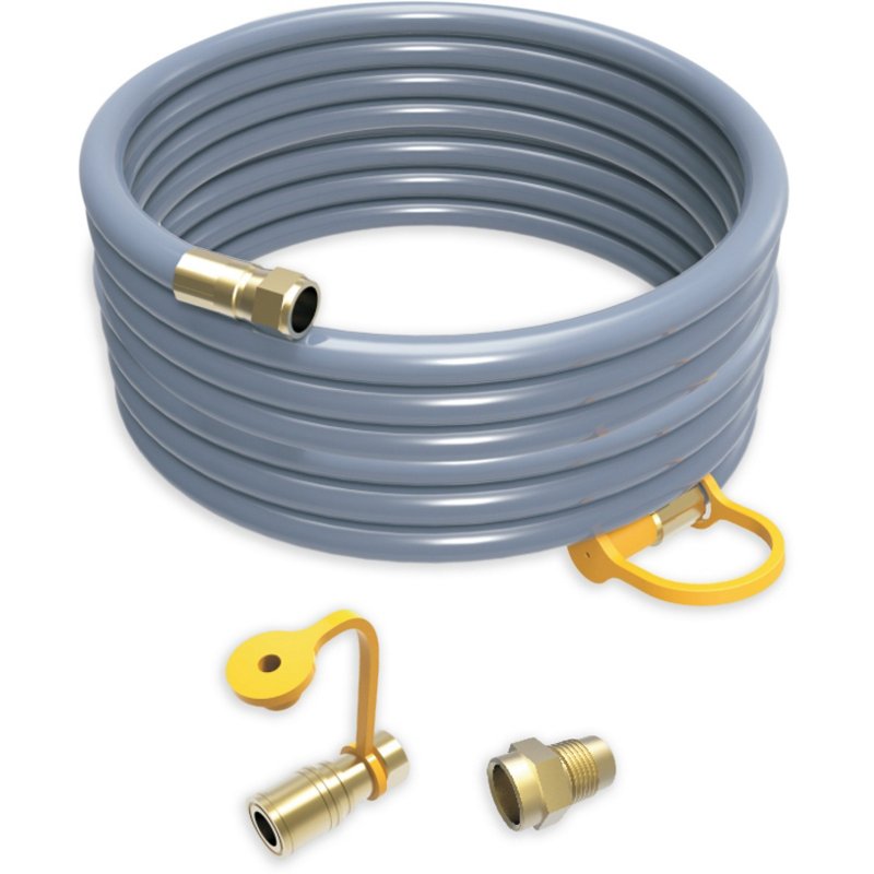 Natural Gas Hose with Storage Strap, For: Tri-Fuel Generators