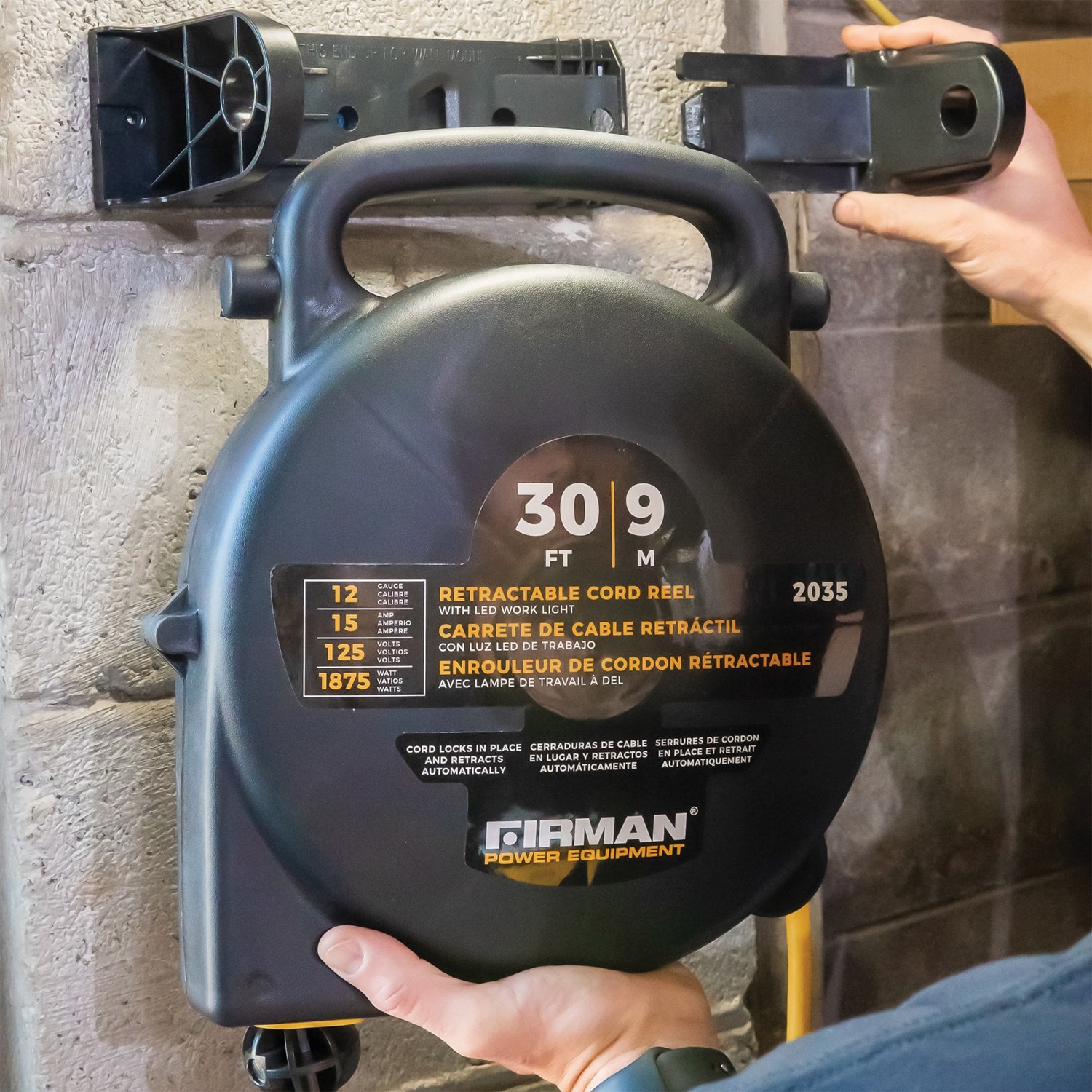 Firman Retractable Extension Cord Reel - view number 7