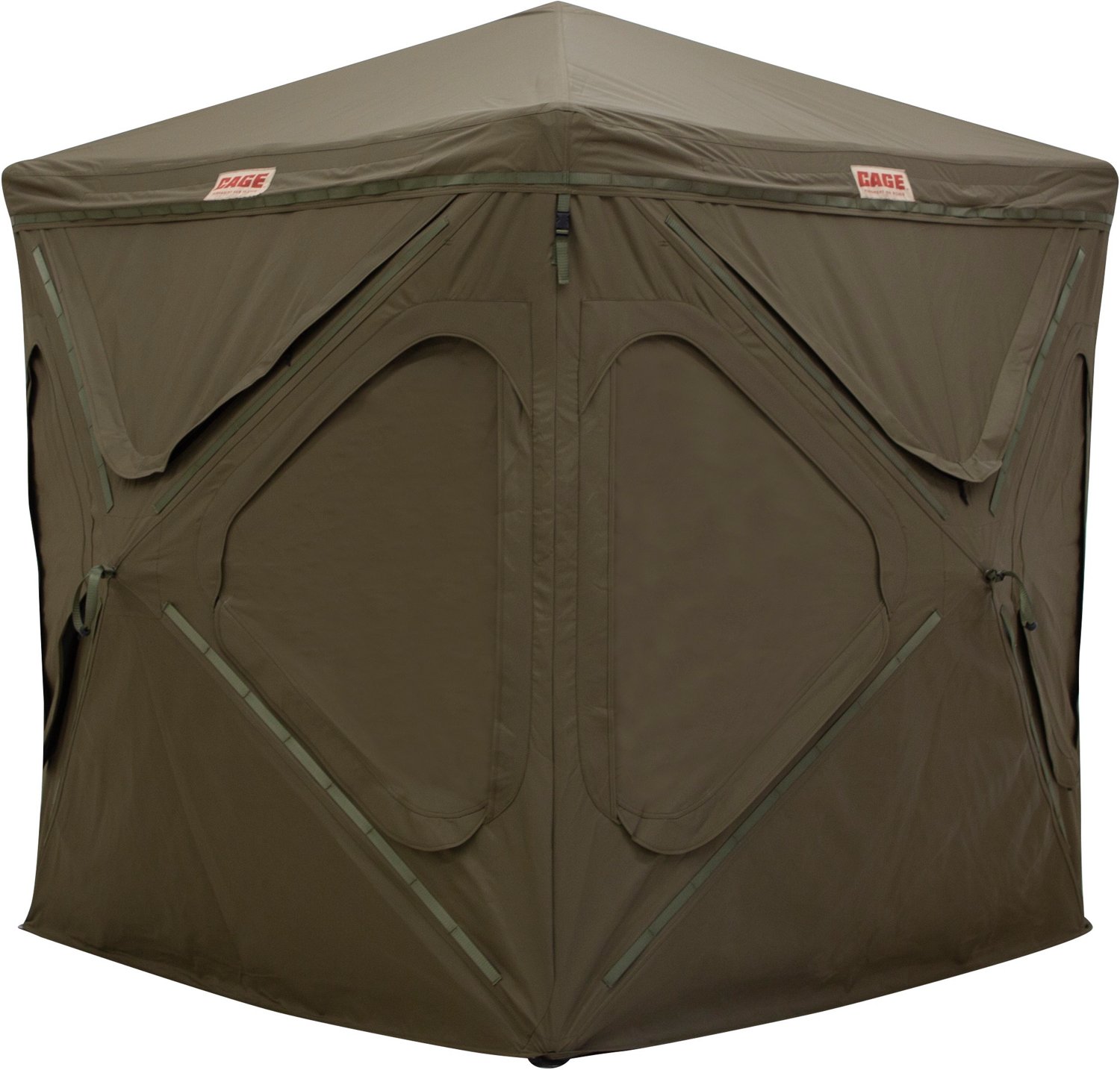 CAGE Permanent Hub Blinds R30 Hunting Blind Durable Rigid Framework Pop