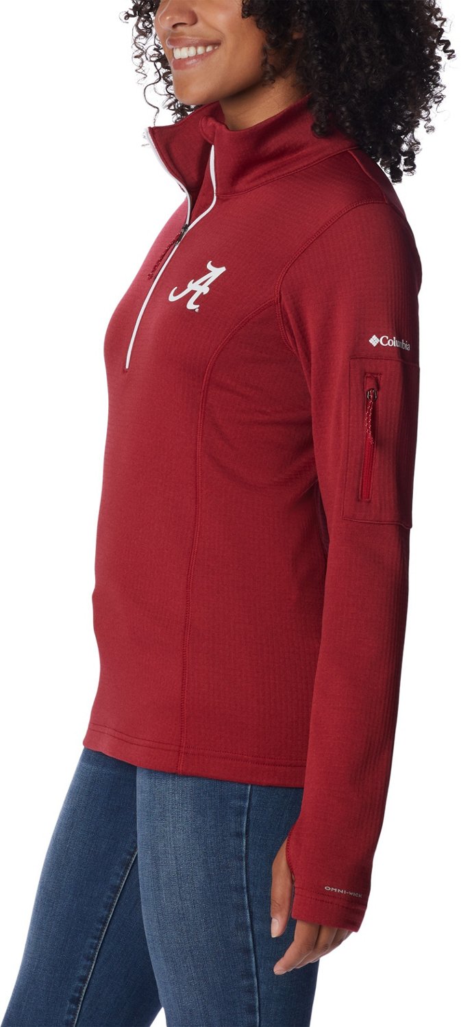 Columbia Sportswear Women's University of Alabama Park View 1/2 Zip Fleece                                                       - view number 3