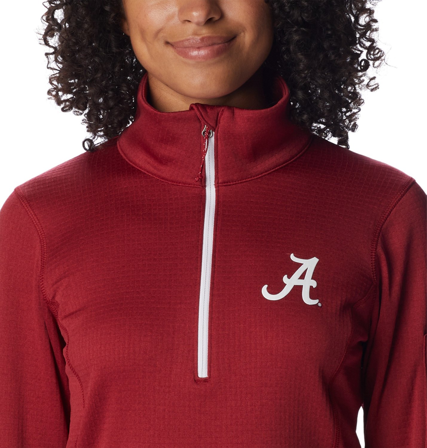 Columbia Sportswear Women's University of Alabama Park View 1/2 Zip Fleece                                                       - view number 4