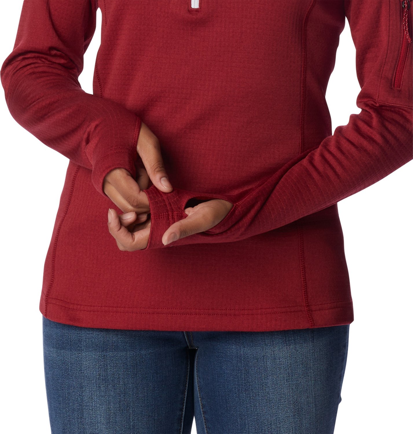 Columbia Sportswear Women's University of Alabama Park View 1/2 Zip Fleece                                                       - view number 5