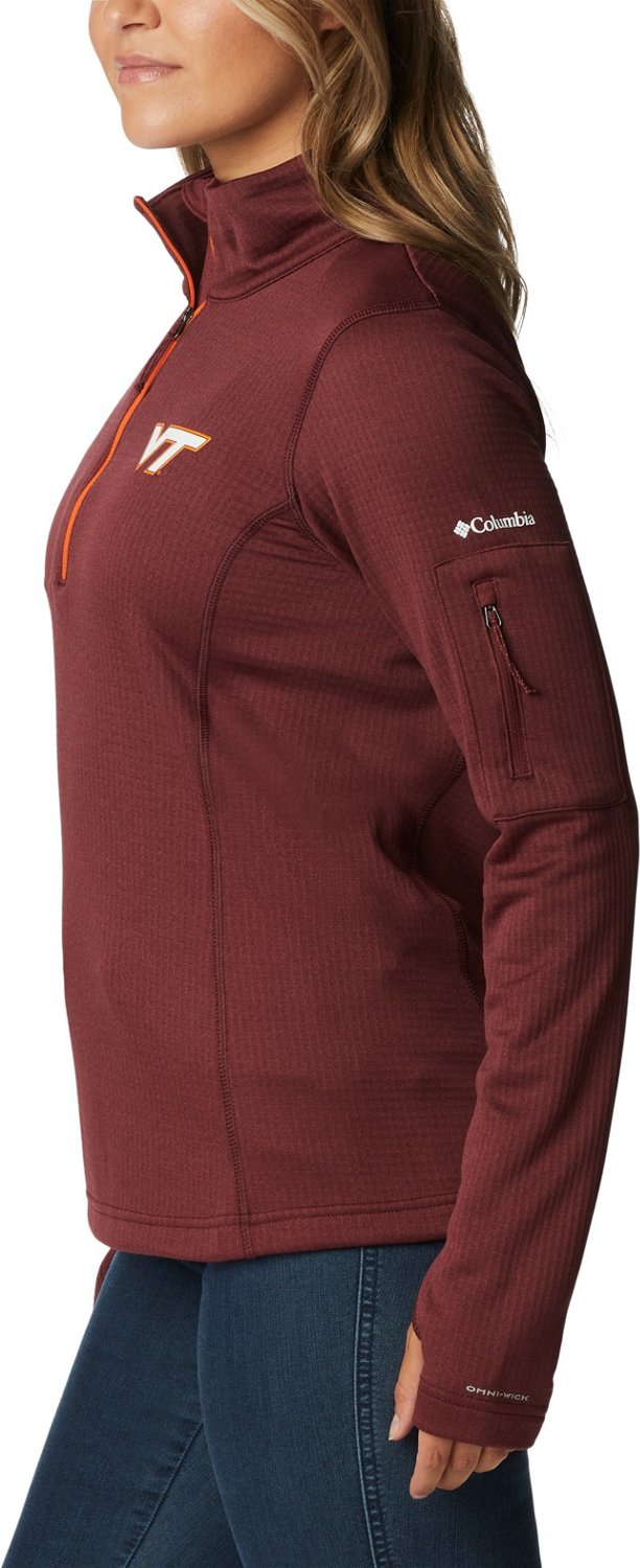 Columbia Sportswear Women's Virginia Tech Park View 1/2-Zip Fleece - view number 3
