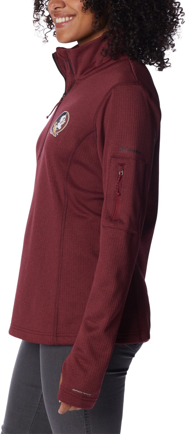 Columbia Sportswear Women's Florida State University Park View 1/2-Zip Fleece Sweatshirt - view number 3