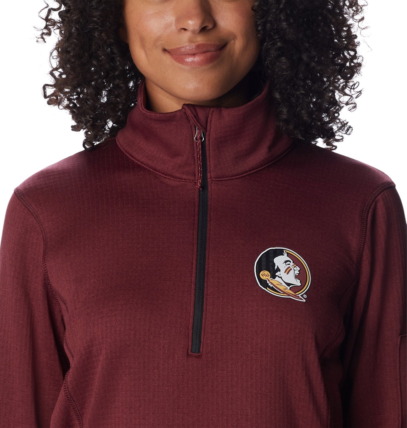 Columbia Sportswear Women's Florida State University Park View 1/2-Zip Fleece Sweatshirt - view number 4