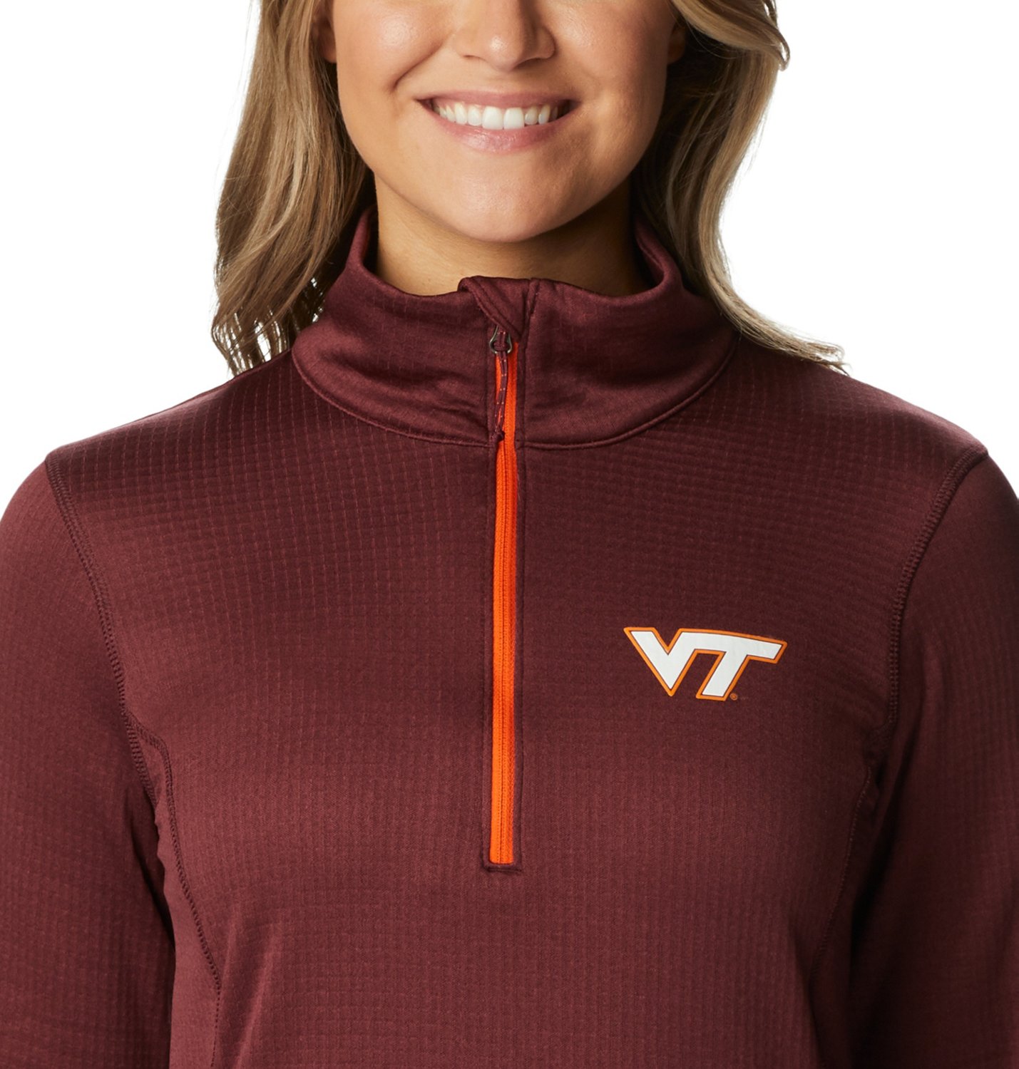 Columbia Sportswear Women's Virginia Tech Park View 1/2-Zip Fleece - view number 4