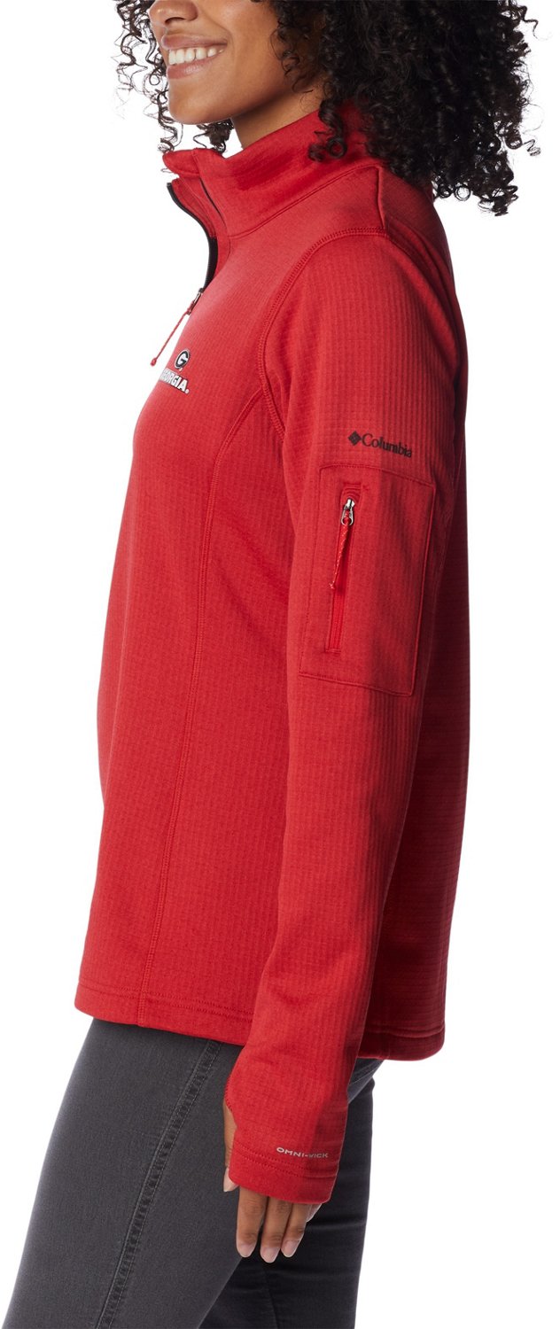 Columbia Sportswear Women's University of Georgia Park View 1/2 Zip Fleece - view number 3