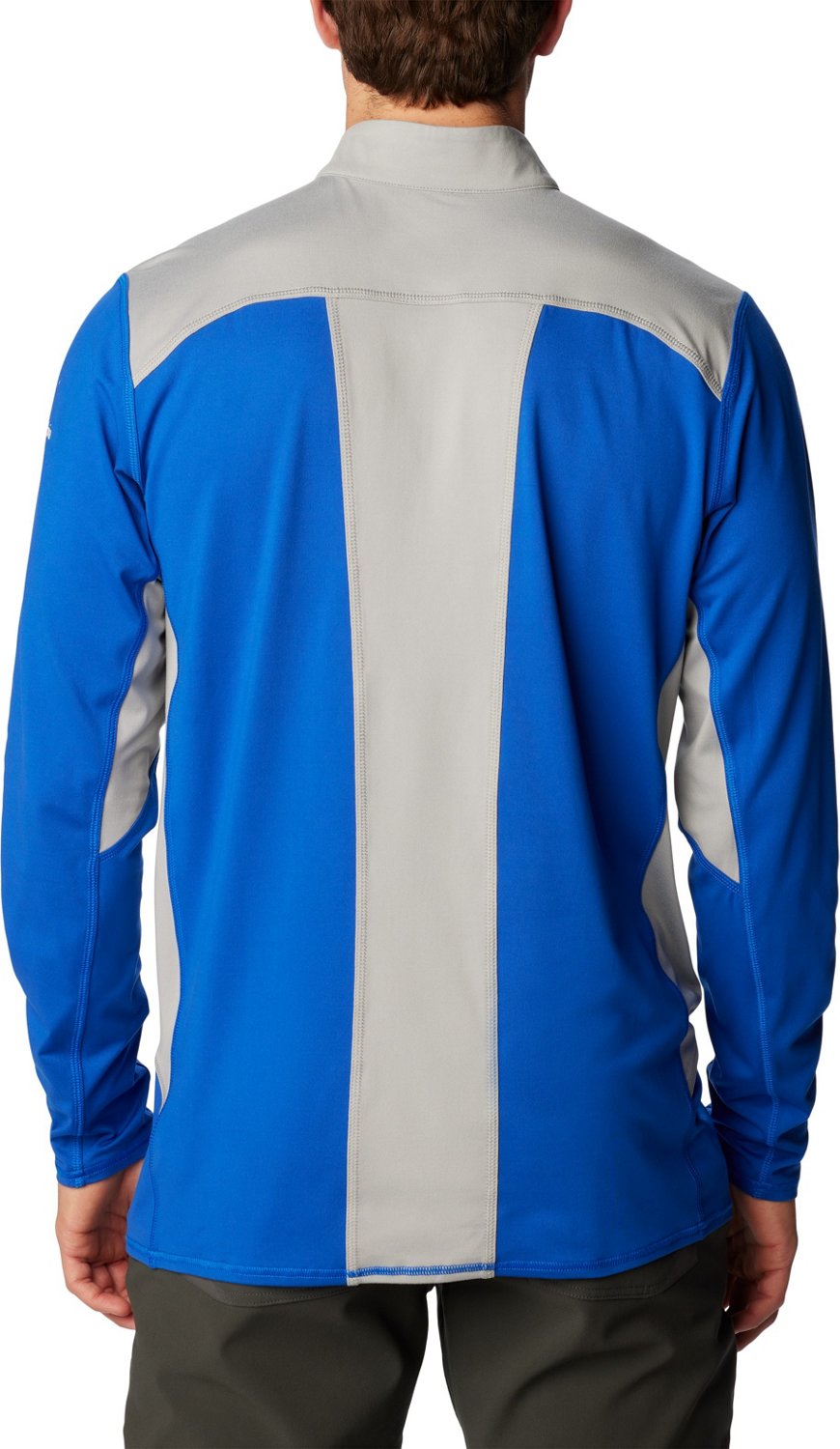 Columbia Sportswear Men's University of Kentucky Tech Trail 1/4 Zip Sweatshirt - view number 2