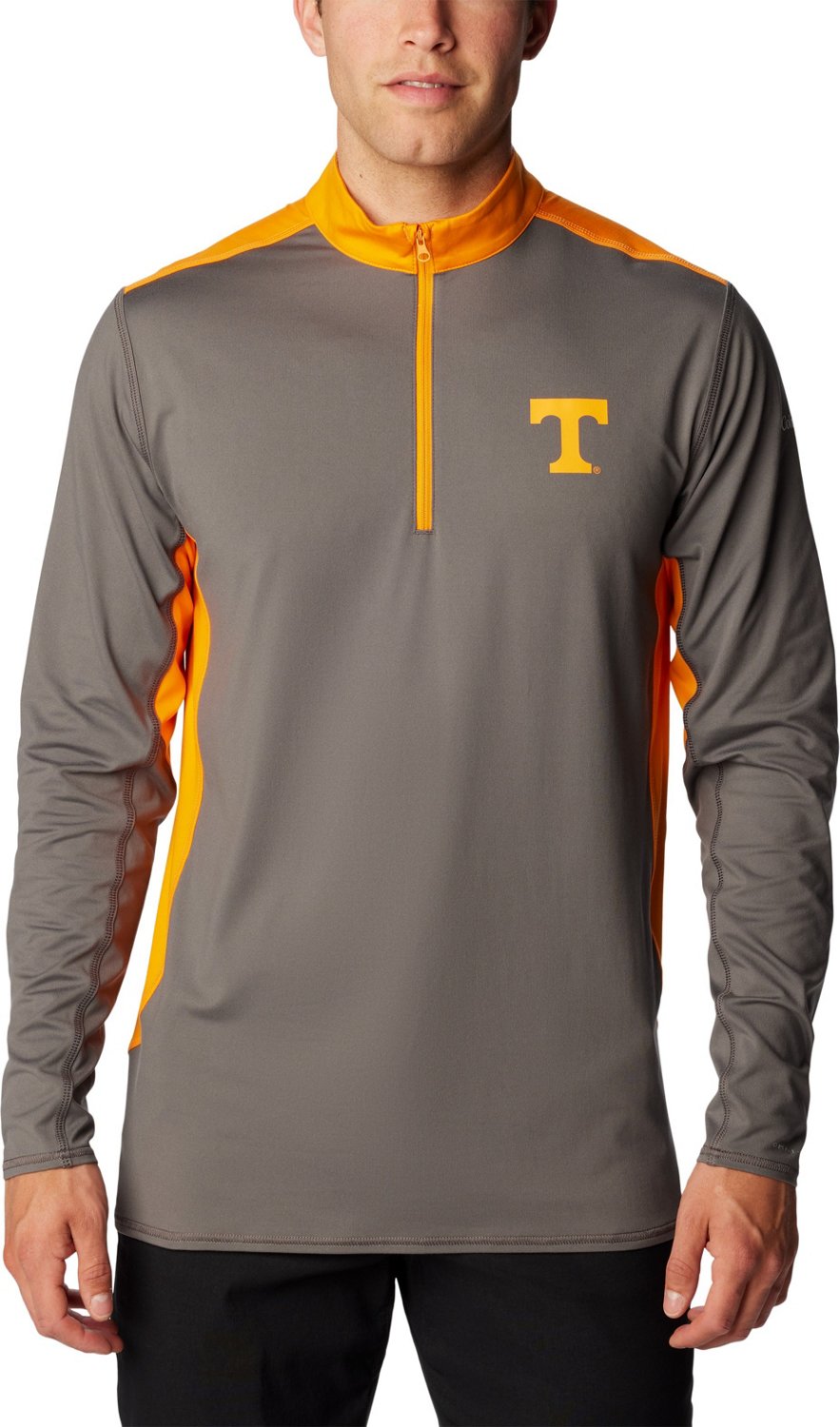 Columbia Sportswear Men's University of Tennessee Tech Trail 1/4 Zip  Sweatshirt