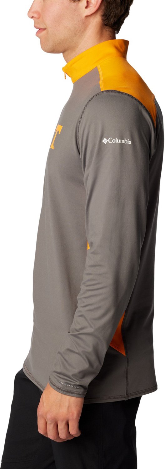 Columbia Sportswear Men's University of Tennessee Tech Trail 1/4 Zip Sweatshirt - view number 3