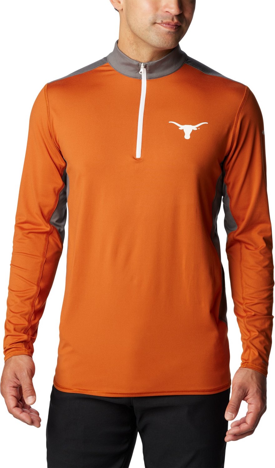 Columbia Sportswear Tech Trail Men's University of Texas Longhorns 1/4 Zip Pullover