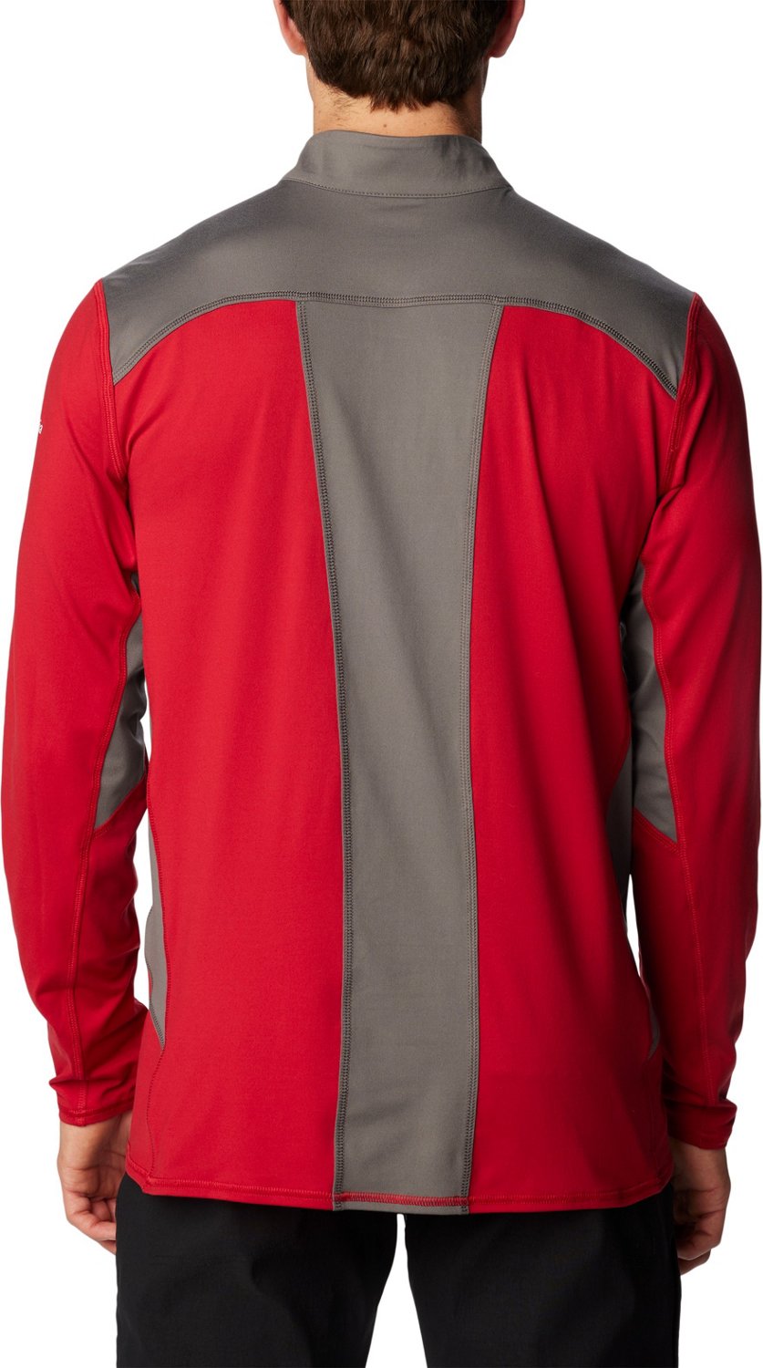 Columbia Sportswear Men's University of Alabama Tech Trail 1/4 Zip Sweatshirt - view number 2