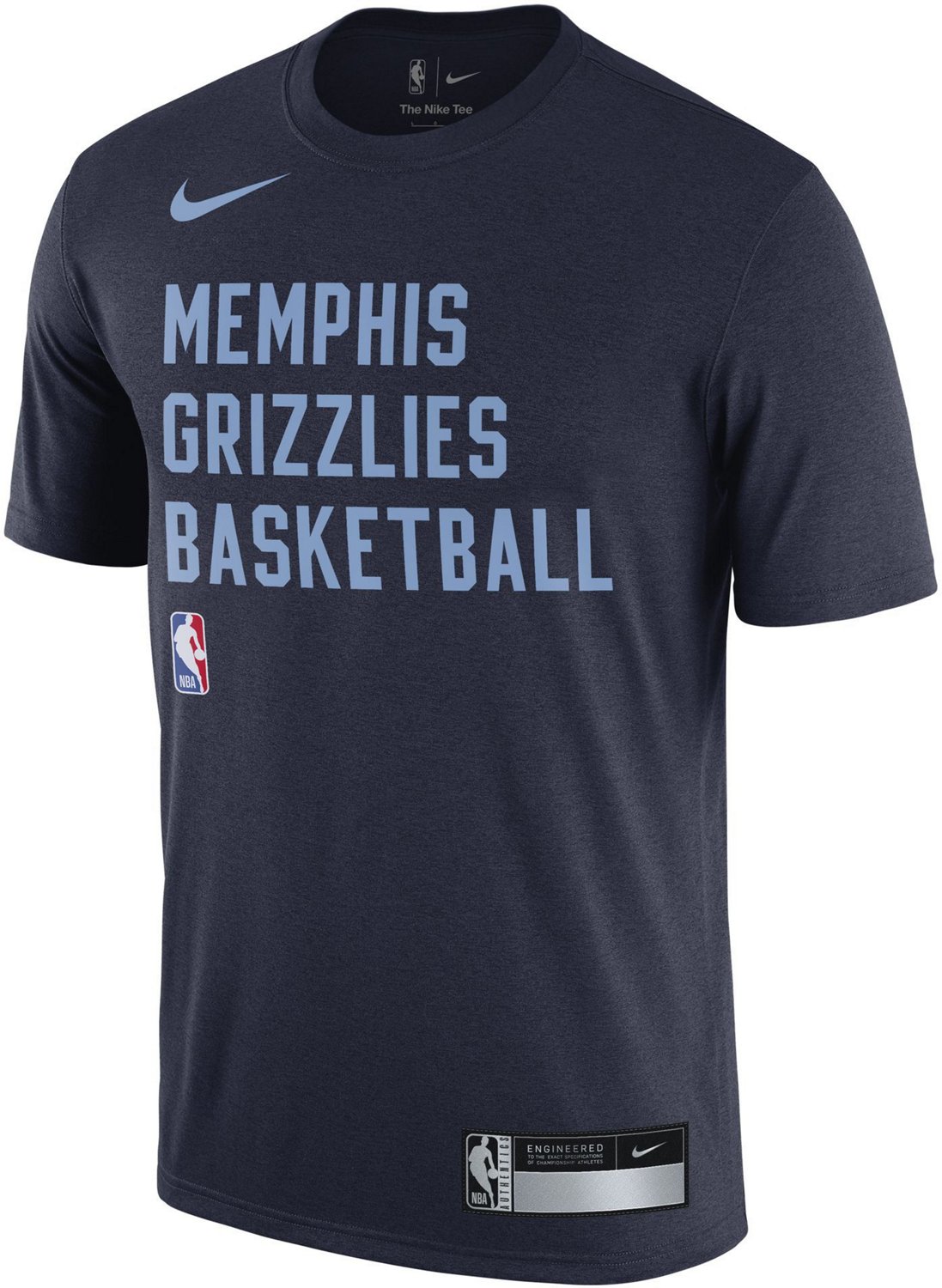 Nike Men's Memphis Grizzlies Dri-FIT Essential Print T-shirt - view number 2