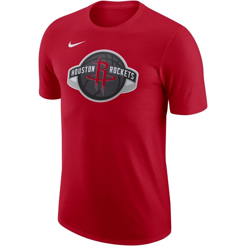 Nike Men's Houston Rockets Essential Crewneck T-Shirt - Red