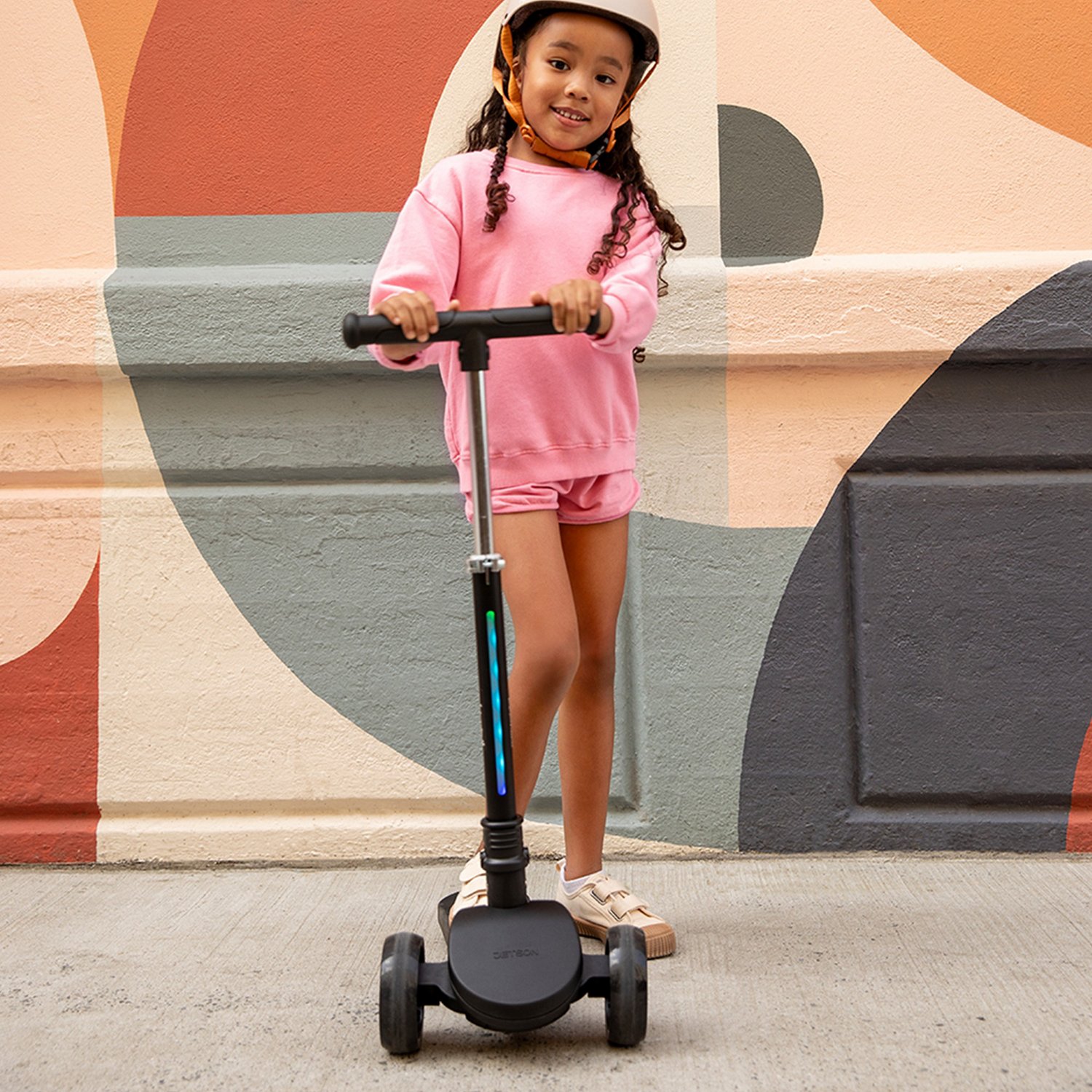 Jetson Amber 3 Wheel Light Up Deck Scooter - view number 6