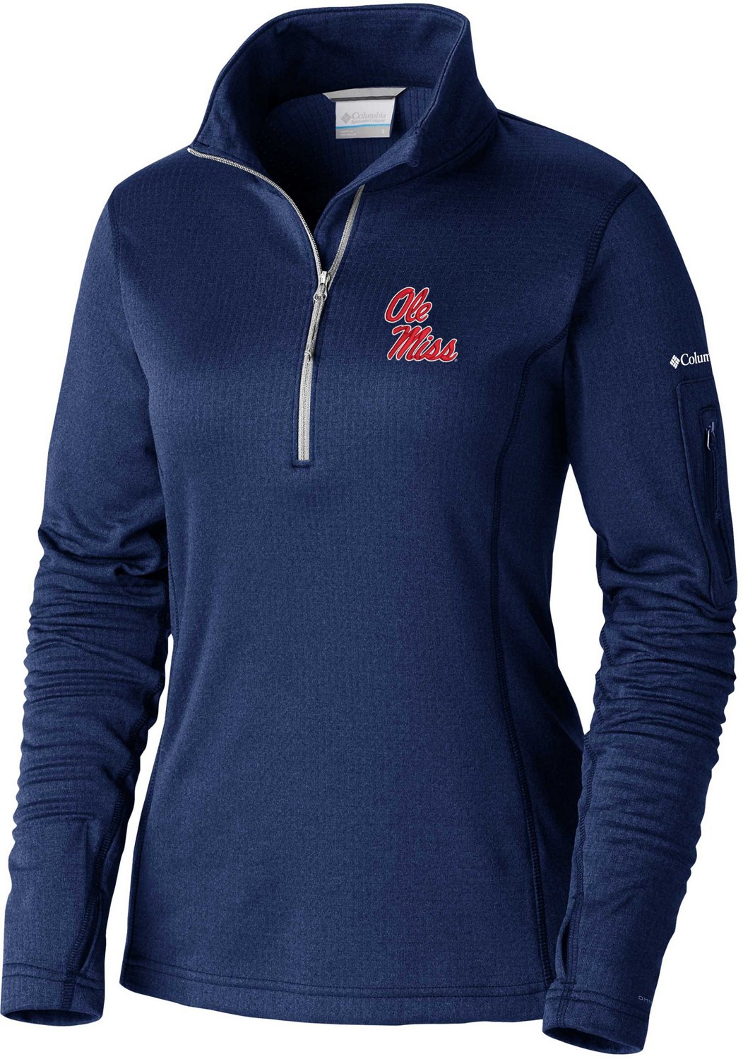 Columbia Sportswear Women's University of Mississippi Park View 1/2 Zip Top