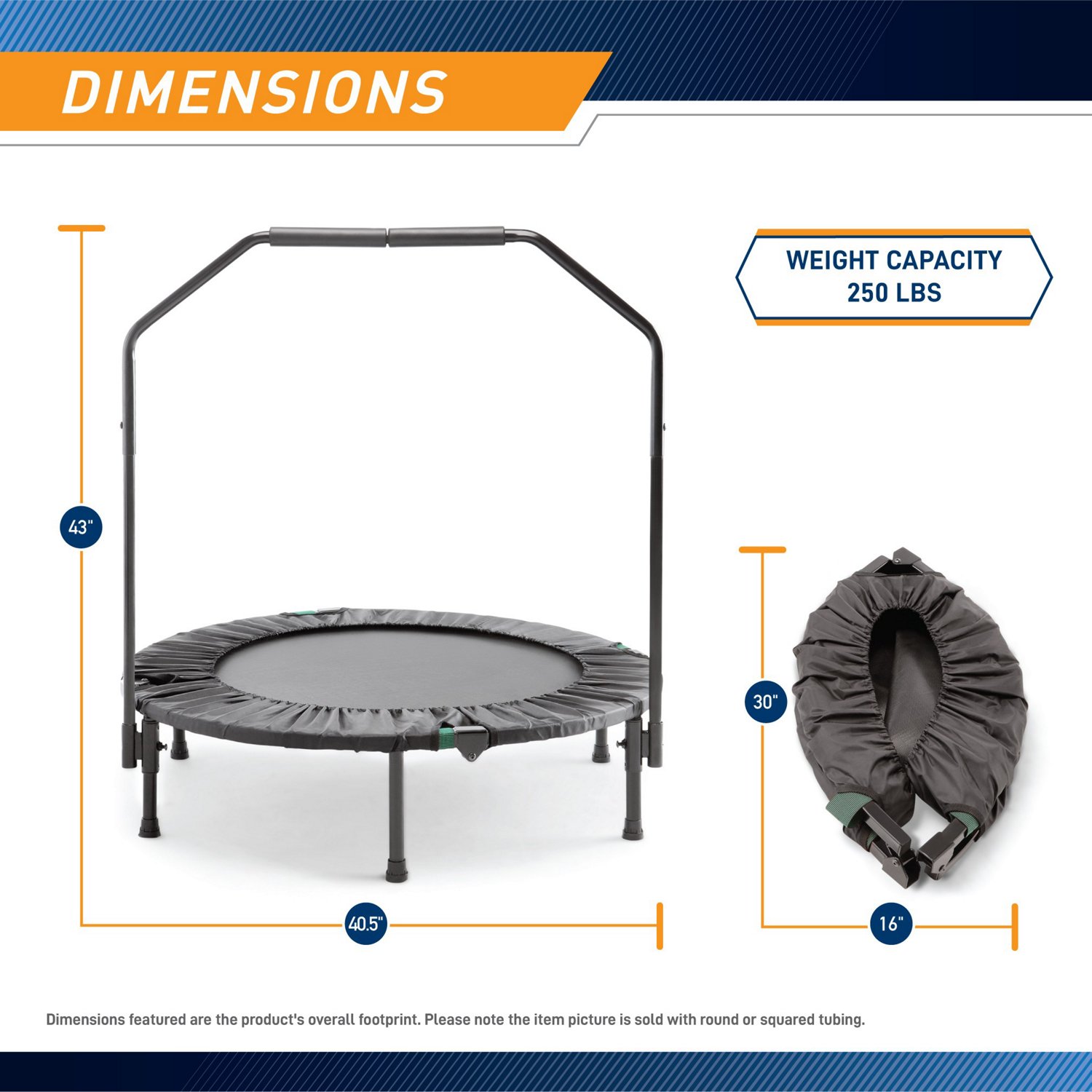 Marcy Cardio Round Trampoline Trainer