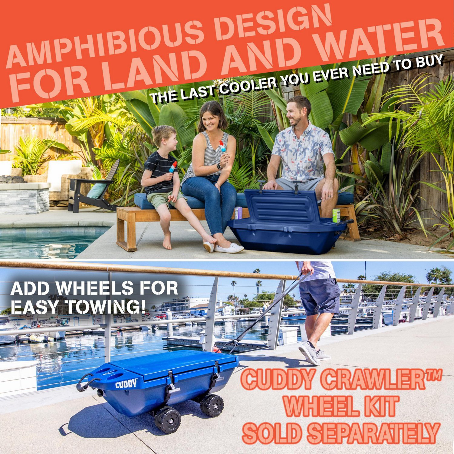 GoSports Cuddy 40 qt Floating Cooler and Dry Storage Vessel - view number 5