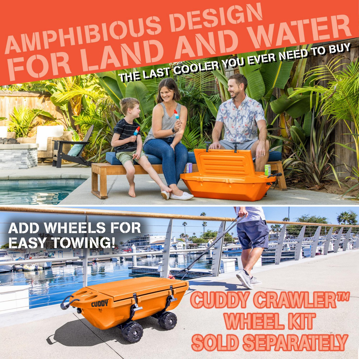 GoSports Cuddy 40 qt Floating Cooler and Dry Storage Vessel - view number 5