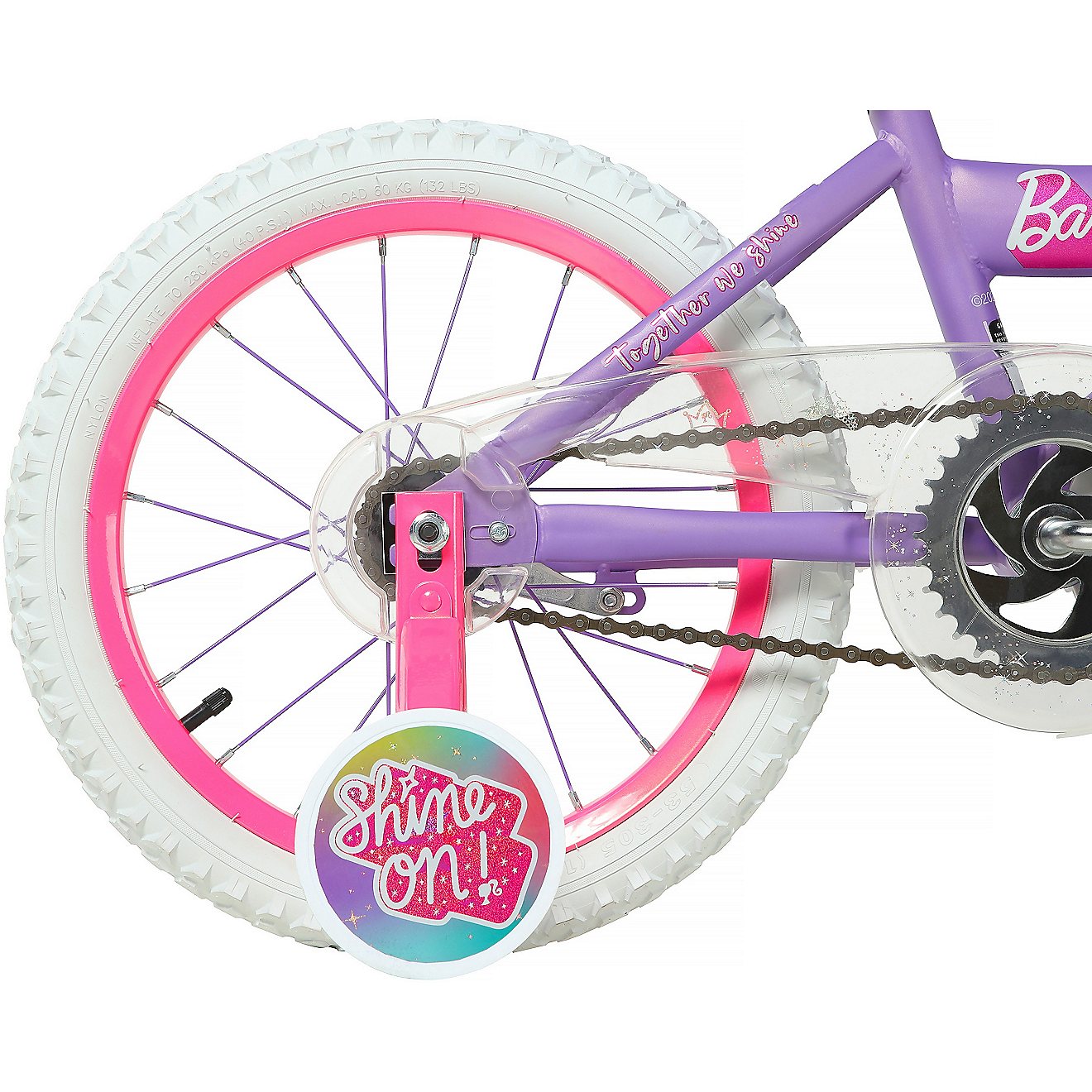 Dynacraft 16 in Girls' Barbie Bike                                                                                               - view number 4