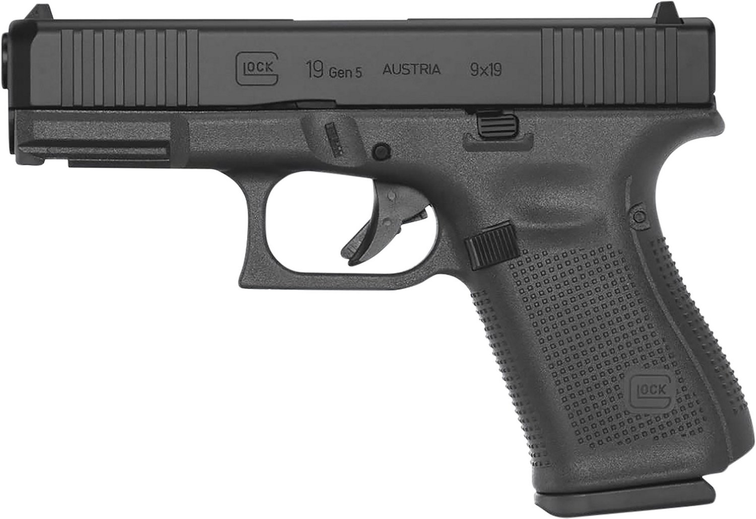 GLOCK 19 - G19 Gen5 9mm Semiautomatic Pistol                                                                                     - view number 2