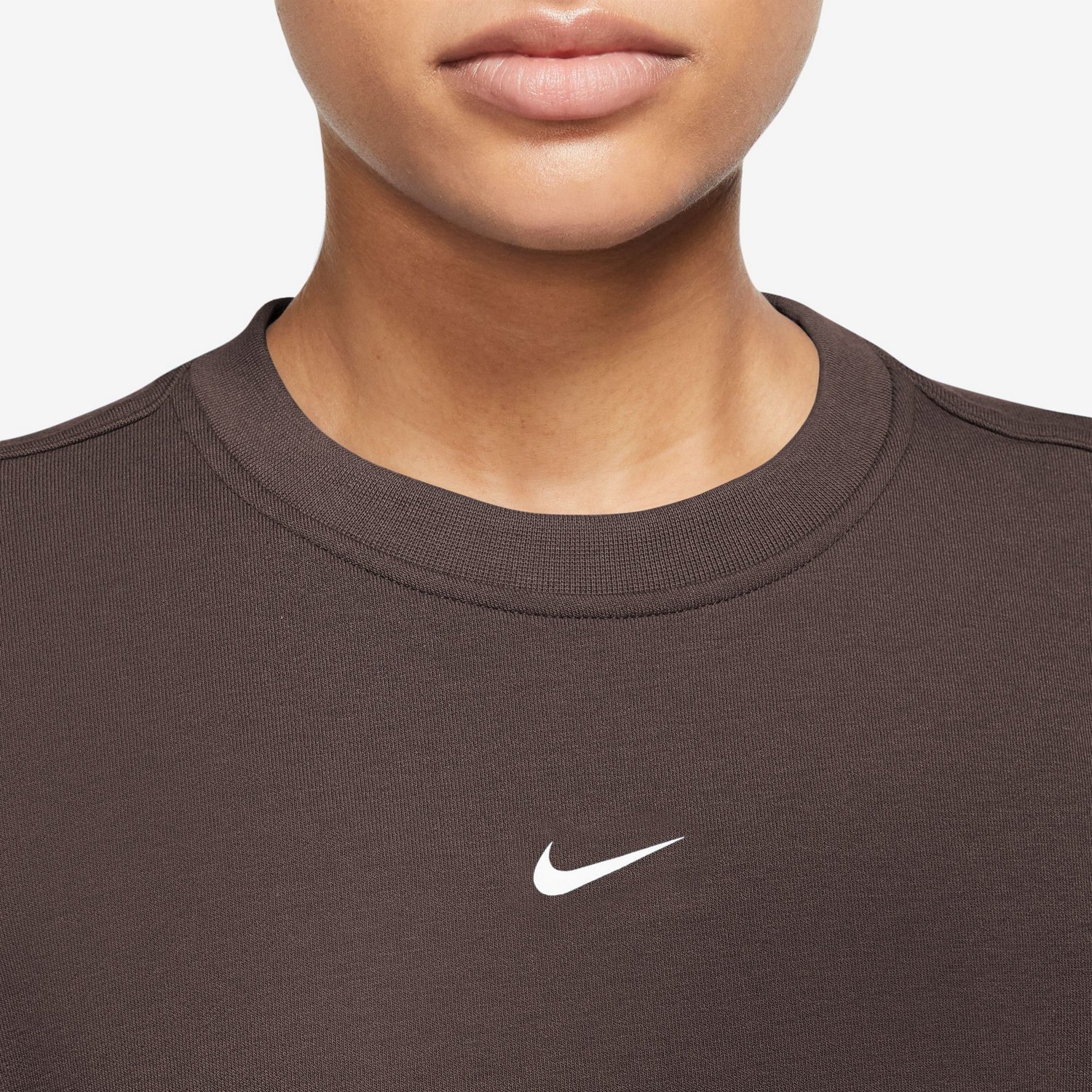 Nike Dri-FIT Get Fit Women's French Terry Graphic Crew-Neck Sweatshirt