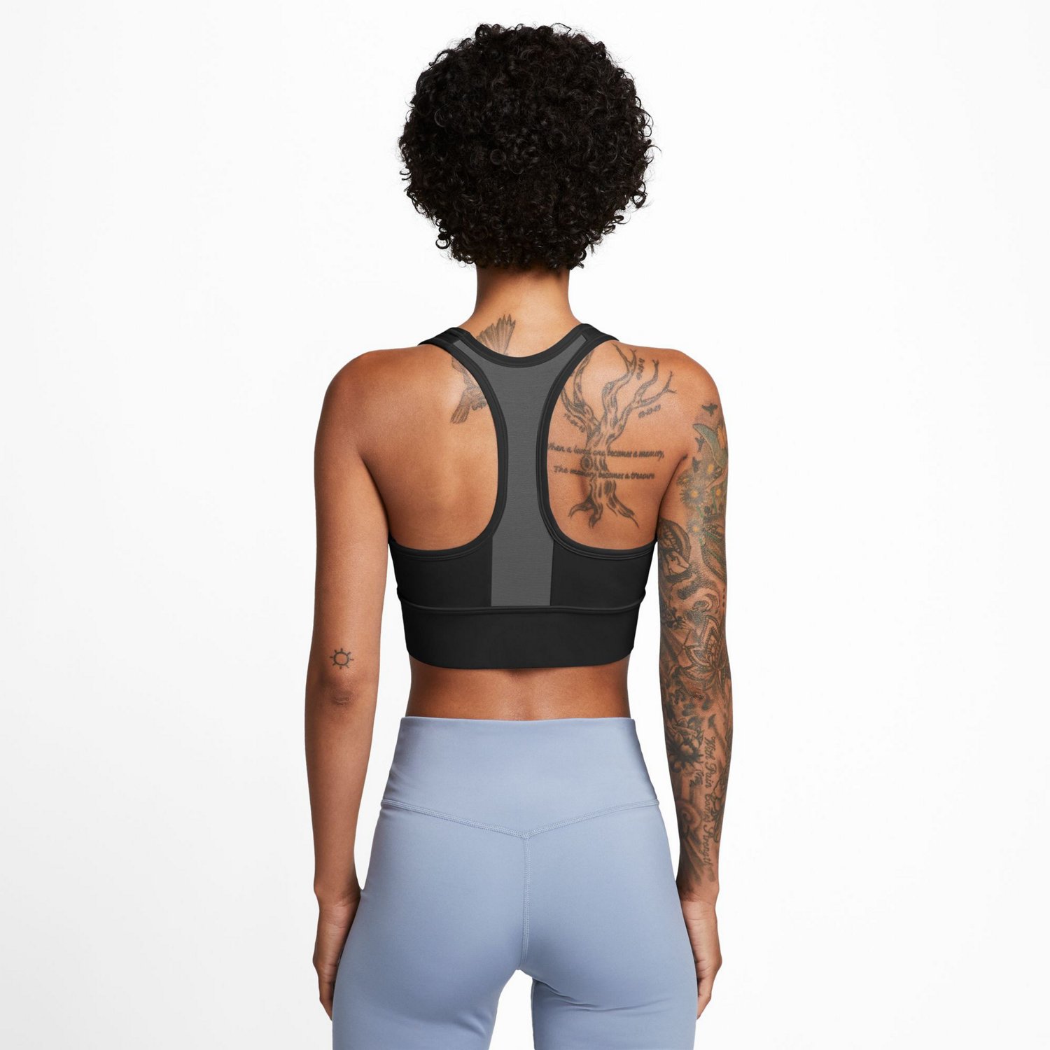 Nike Women's Dri-FIT Swoosh Longline Medium Support Sports Bra - view number 2