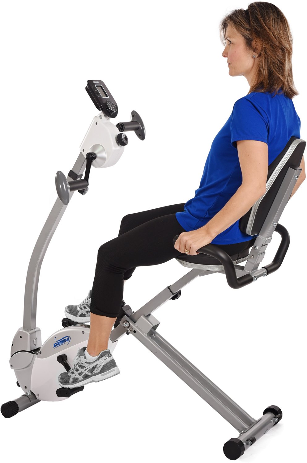 Stamina Recumbent Exercise Bike with Upper Body Exerciser - view number 2
