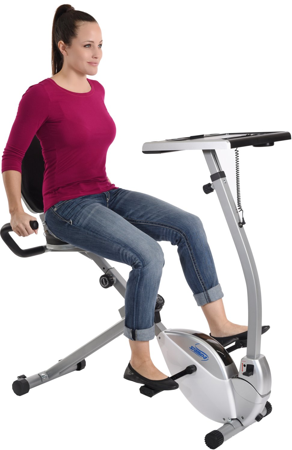 Exercise deals bike workstation