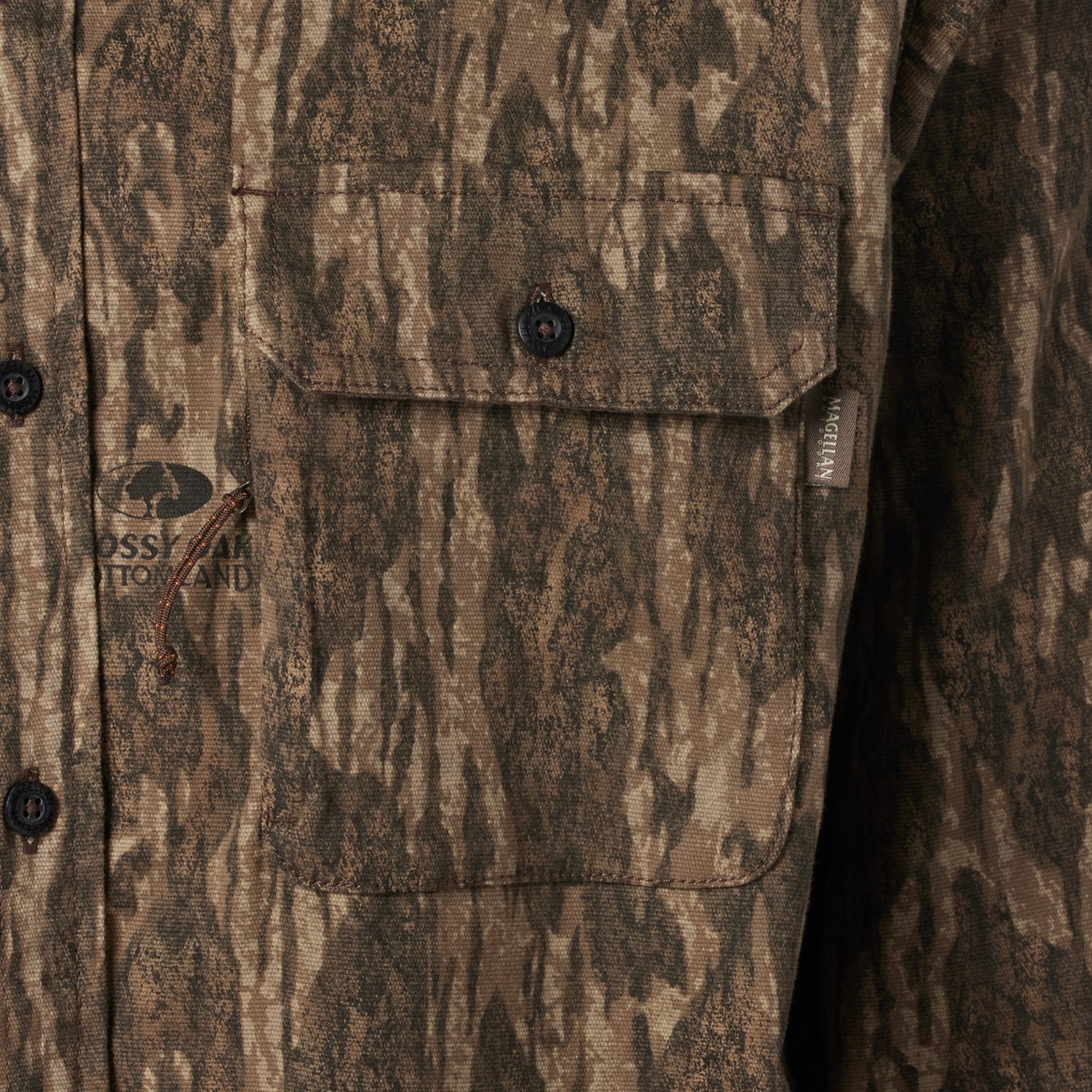 Magellan Outdoors Hunt Gear Men's Stonewell Long Sleeve Twill Shirt - view number 5