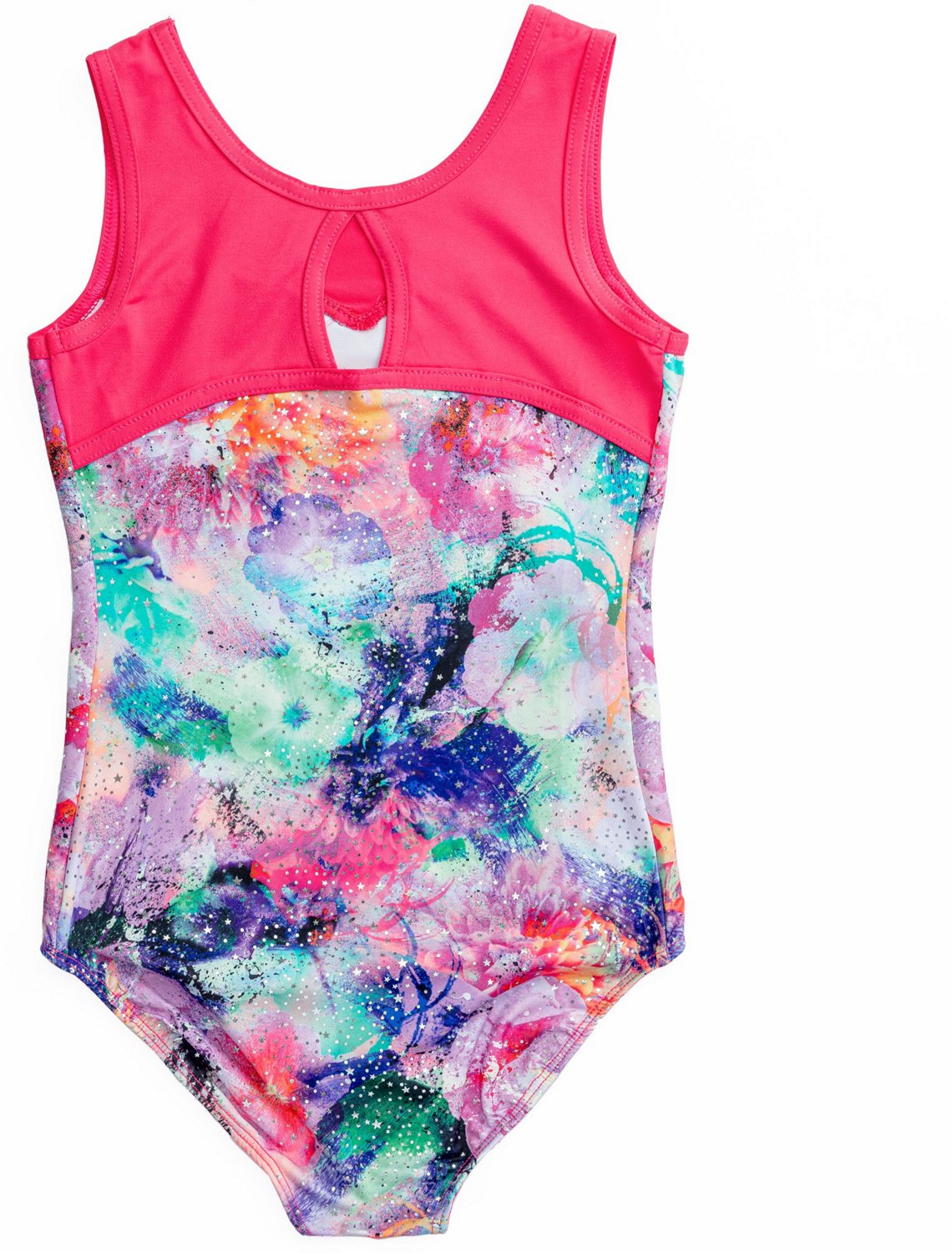 Rainbeau Moves Girls' Floral Print Leotard - view number 4