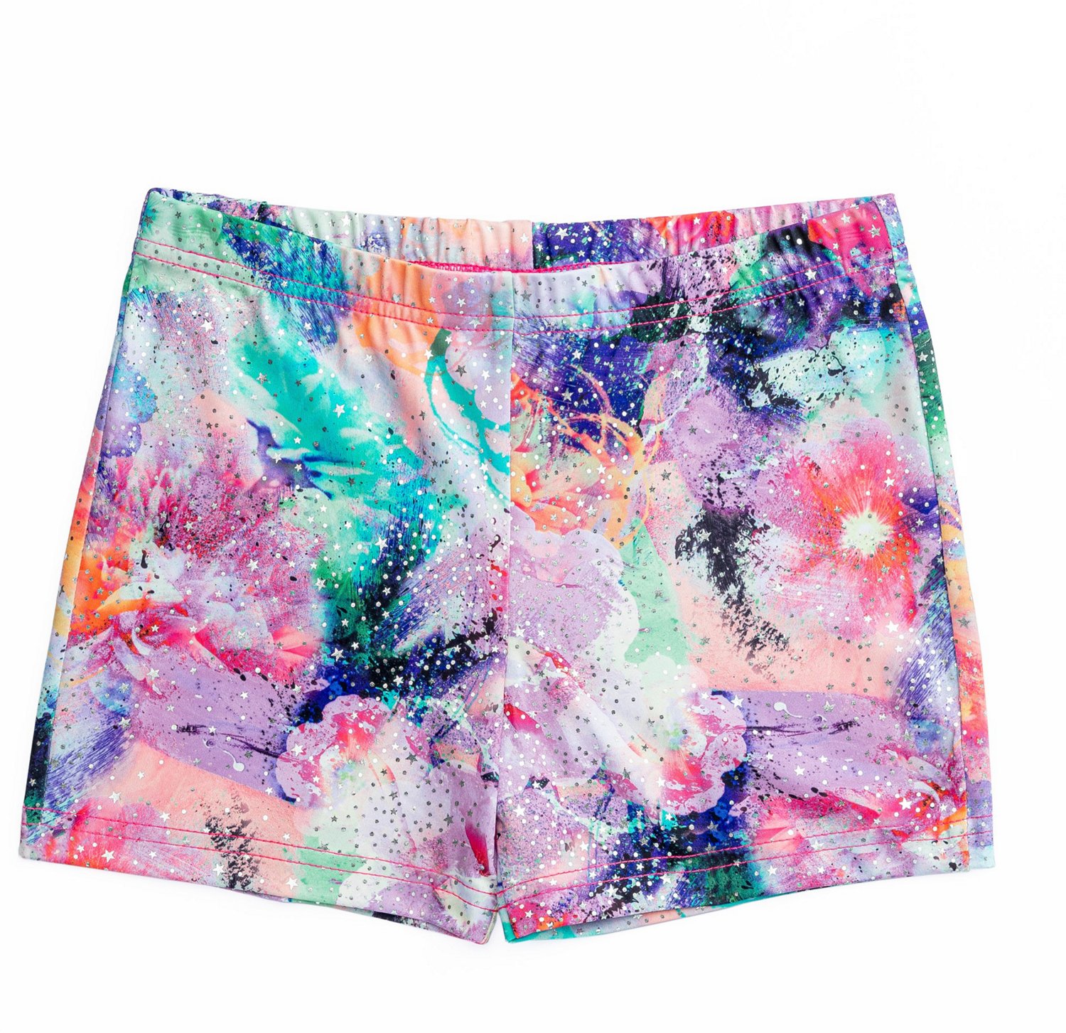 Rainbeau Moves Girls' Floral Print Shorts                                                                                        - view number 1