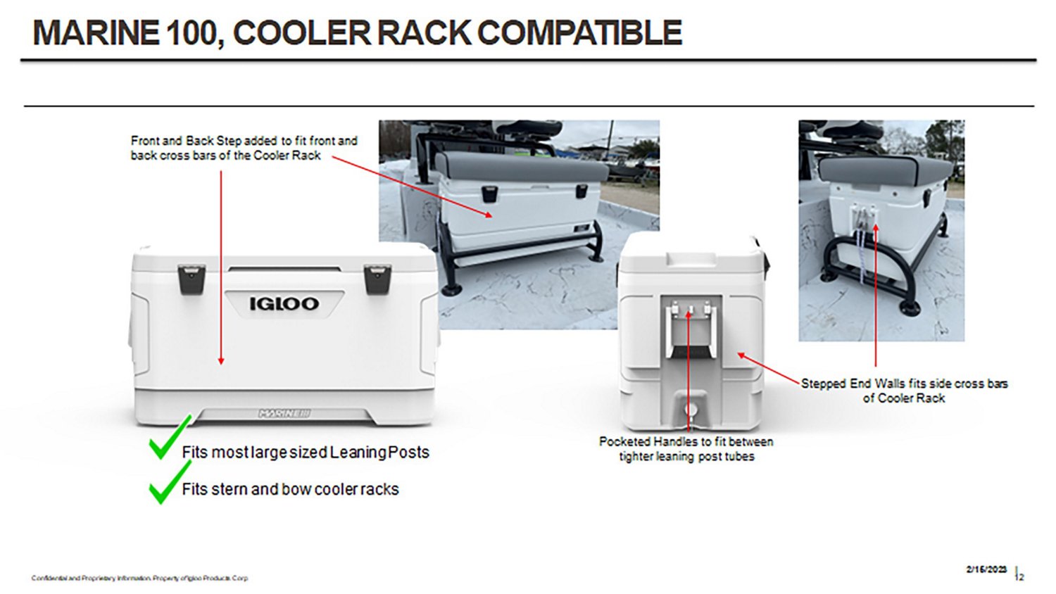 Igloo Latitude 100 qt Marine Maxcold Cooler - view number 5