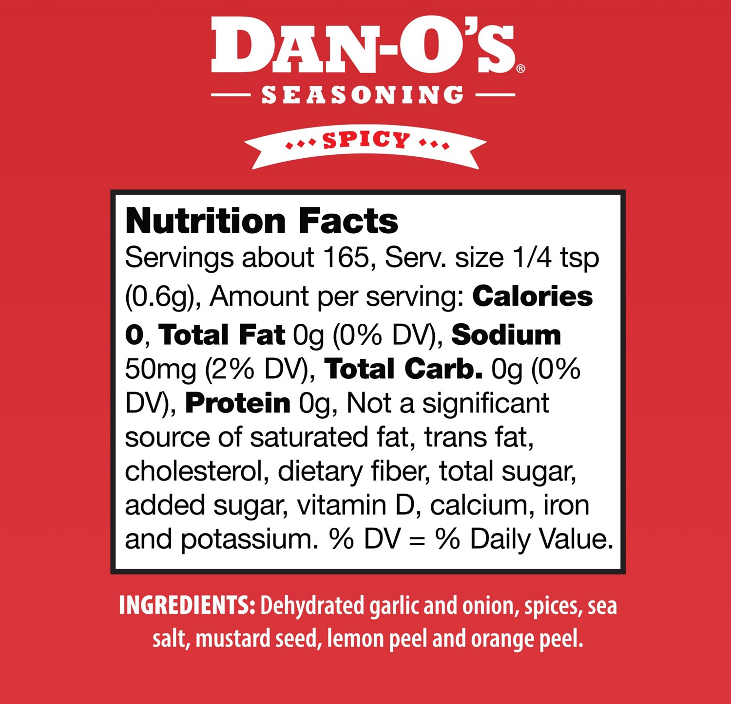 Dan-O's 3.5 oz Spicy Seasoning                                                                                                   - view number 5