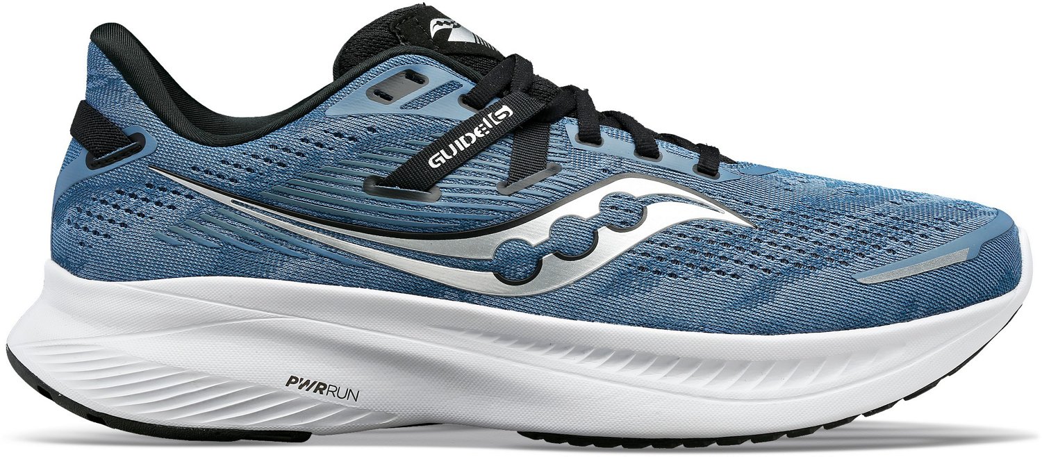 Saucony Men s Guide 16 Running Shoes Free Shipping at Academy