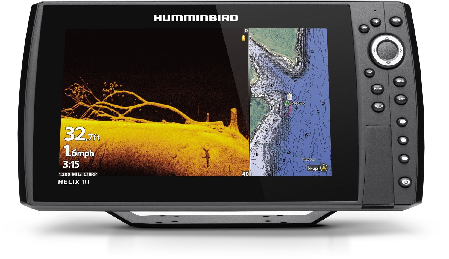 Academy Sports + Outdoors Humminbird Helix Chirp Mega DI+ GPS G4N