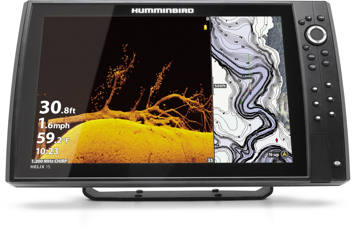 Humminbird Helix 15 CHIRP Mega DI+ GPS G4N CHO Chartplotter