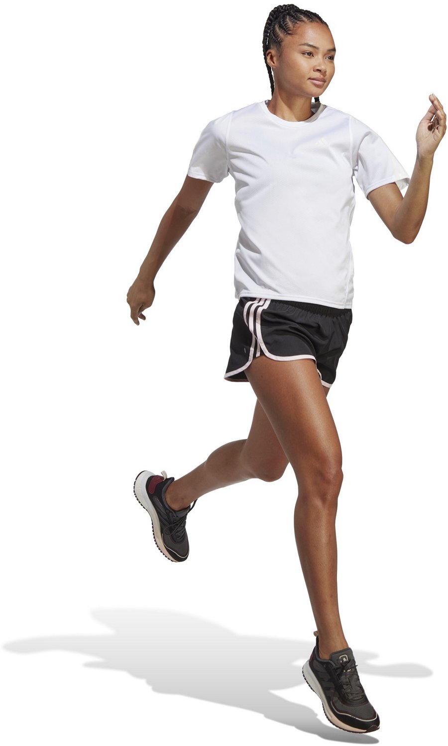 adidas Women's Marathon 20 Shorts                                                                                                - view number 3