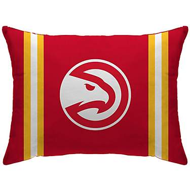 Pegasus Sports Atlanta Hawks Standard Logo Bed Pillow                                                                           