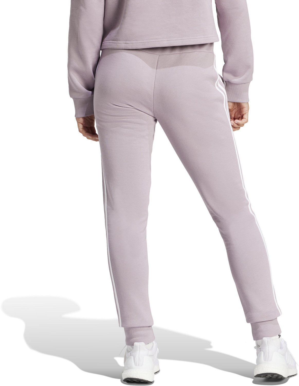 adidas Women's 3S French Terry Cuffed Pants                                                                                      - view number 2